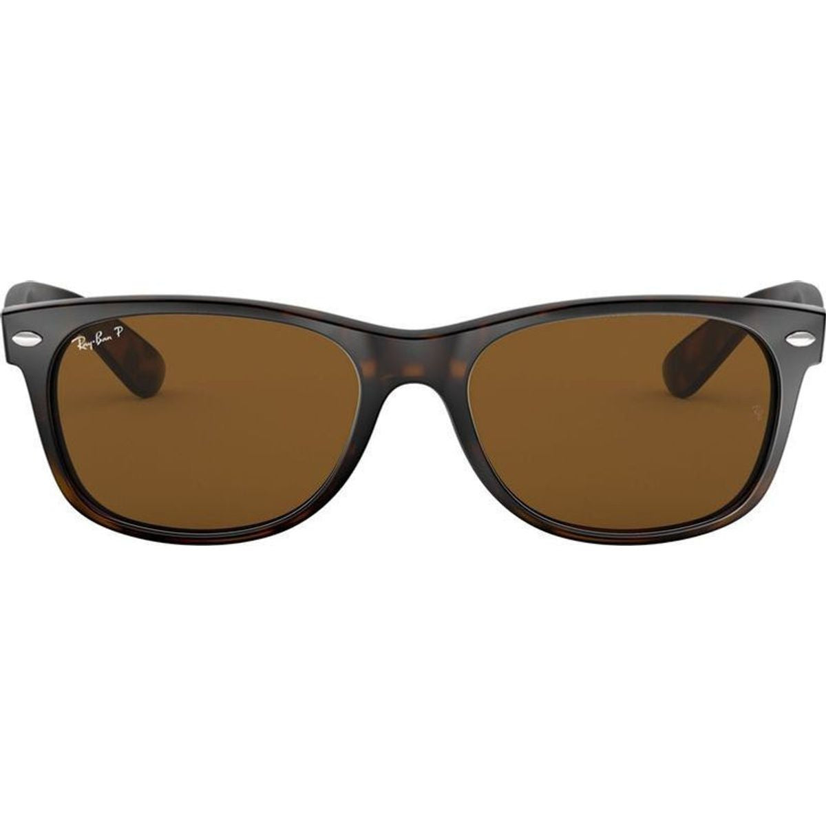 New Wayfarer Classic RB2132, Tortoise/Brown Polarised Glass Lenses 55 Eye Size