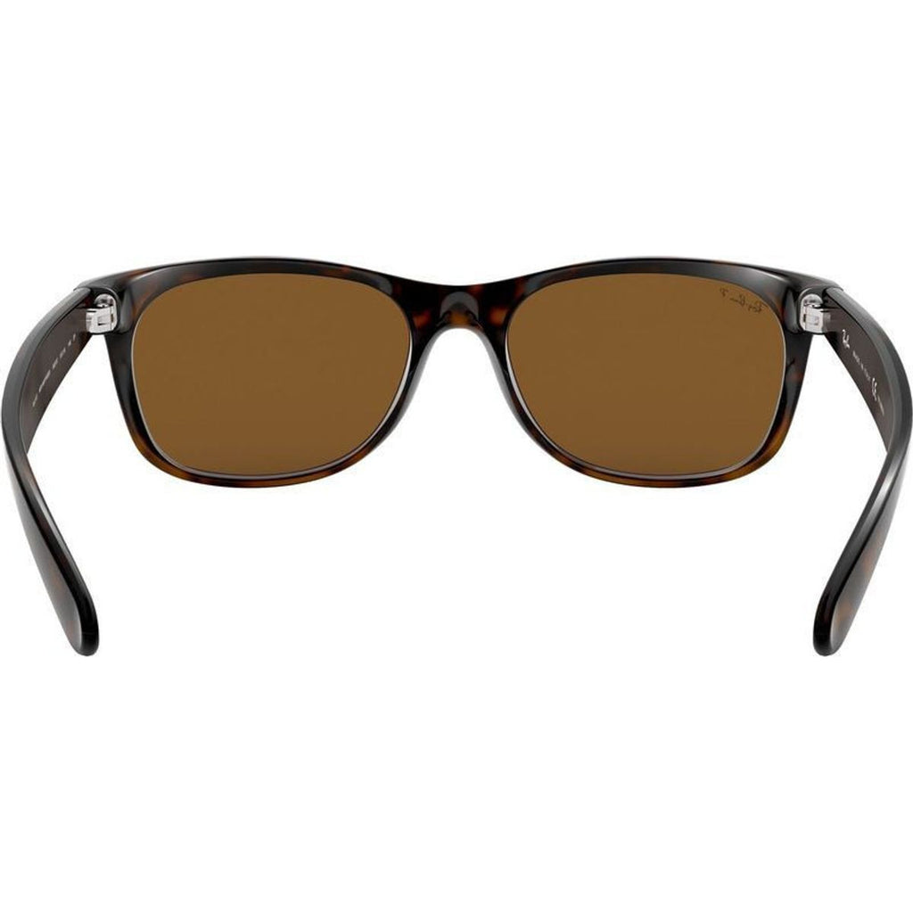 New Wayfarer Classic RB2132, Tortoise/Brown Polarised Glass Lenses 55 Eye Size