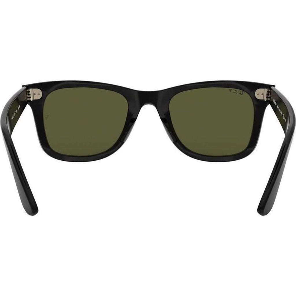 Wayfarer Ease RB4340, Black/Green Polarised Glass Lenses