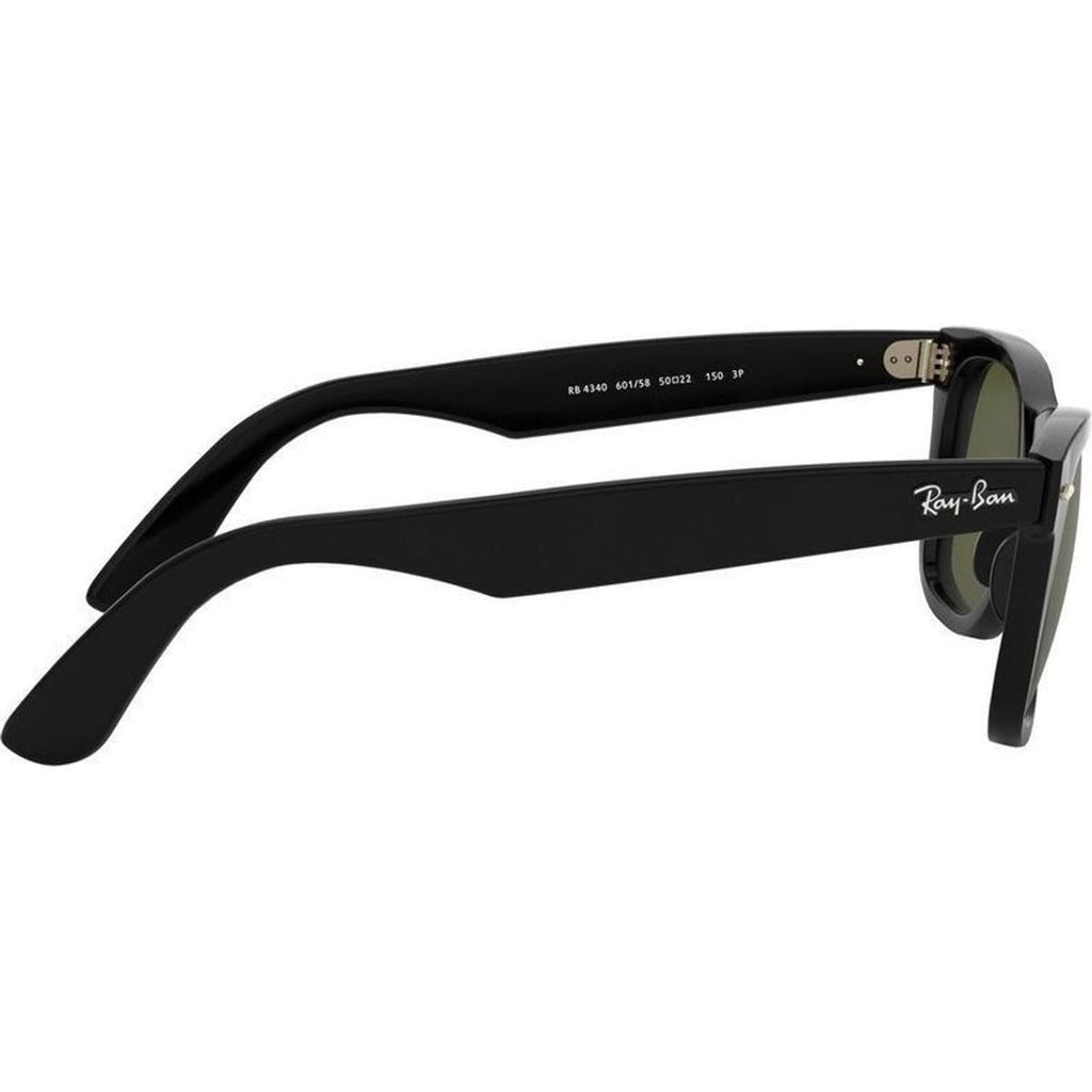 Wayfarer Ease RB4340, Black/Green Polarised Glass Lenses