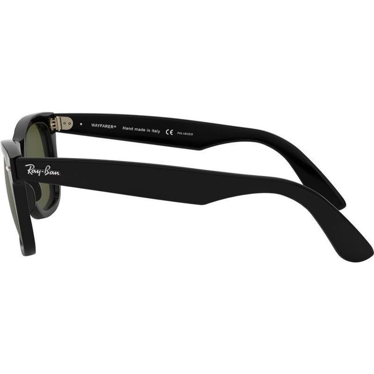 Wayfarer Ease RB4340, Black/Green Polarised Glass Lenses