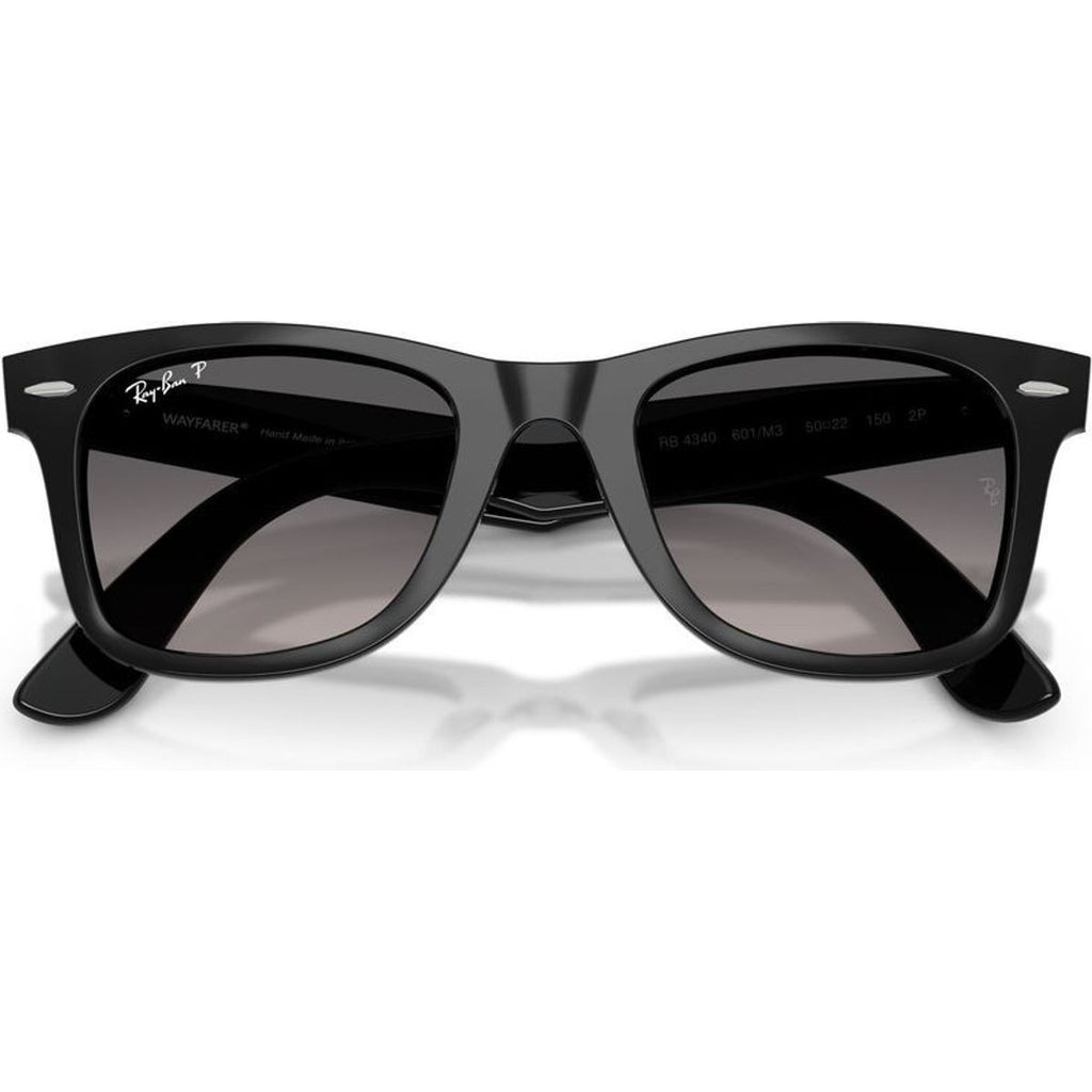 Wayfarer Ease RB4340, Black/Grey Gradient Polarised Glass Lenses