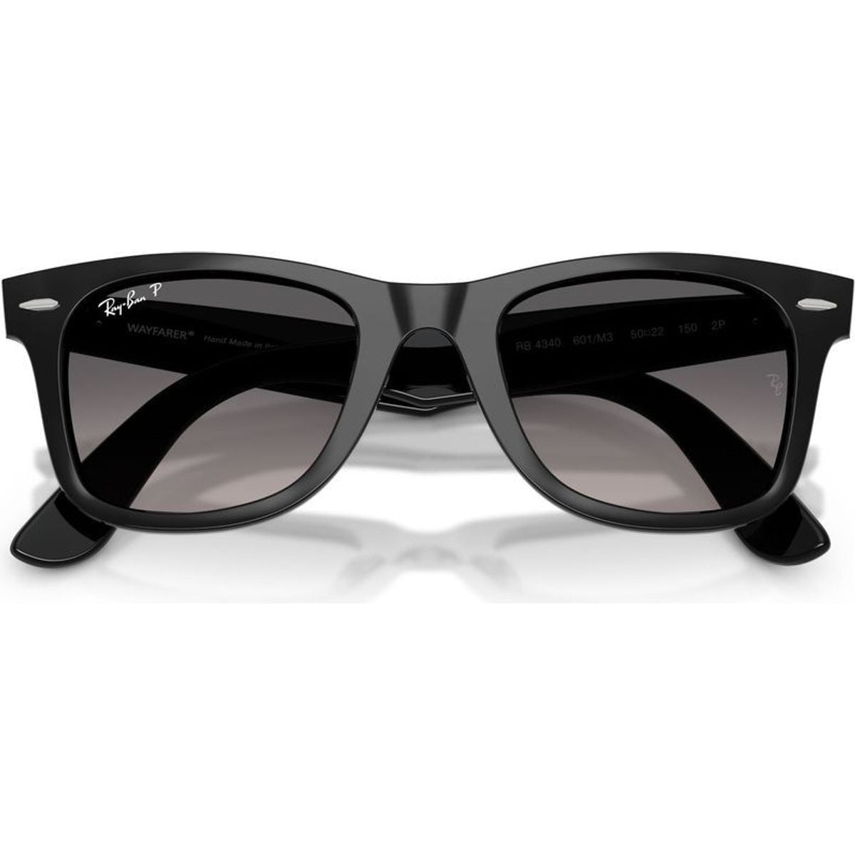 Wayfarer Ease RB4340, Black/Grey Gradient Polarised Glass Lenses