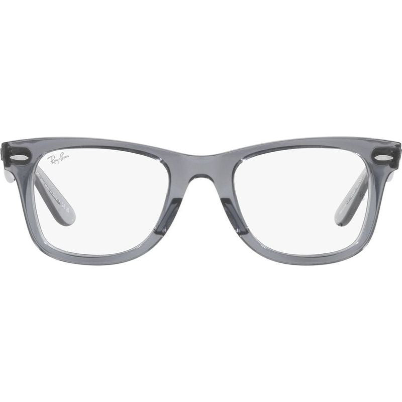 Wayfarer Ease RX4340V, Transparent Grey/Clear Lenses