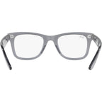 Wayfarer Ease RX4340V, Transparent Grey/Clear Lenses