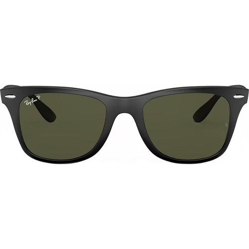 Wayfarer Liteforce RB4195, Matte Black/Green Polarised Lenses