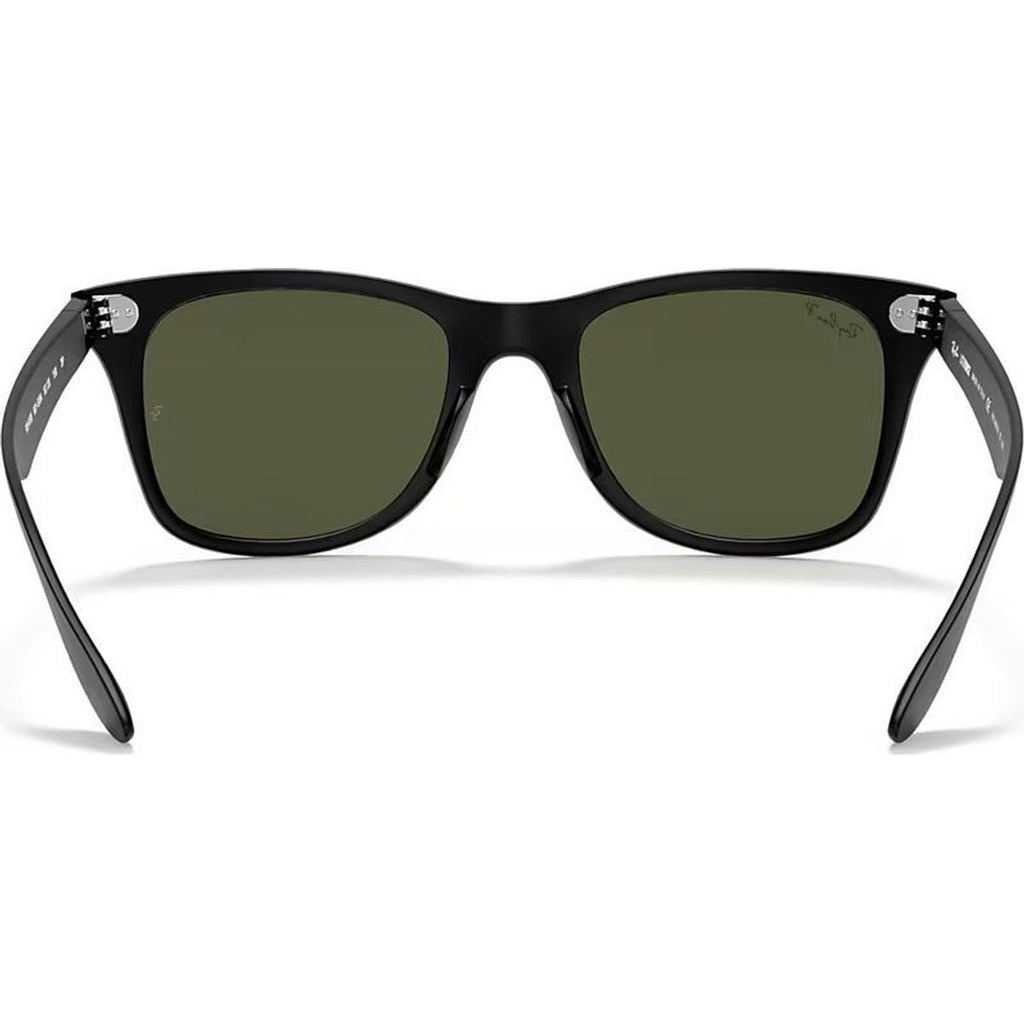 Wayfarer Liteforce RB4195, Matte Black/Green Polarised Lenses