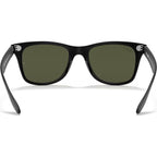 Wayfarer Liteforce RB4195, Matte Black/Green Polarised Lenses