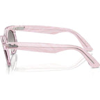 Wayfarer Oval RB2242, Photochromic Purple Waves/Grey Clear Gradient Glass Lenses 53 Eye Size