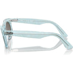 Wayfarer Oval RB2242, Photochromic Azure Waves/Blue Brown Gradient Glass Lenses 53 Eye Size