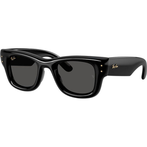 Wayfarer Puffer RB4940, Black/Ultra Black Lenses 47 Eye Size