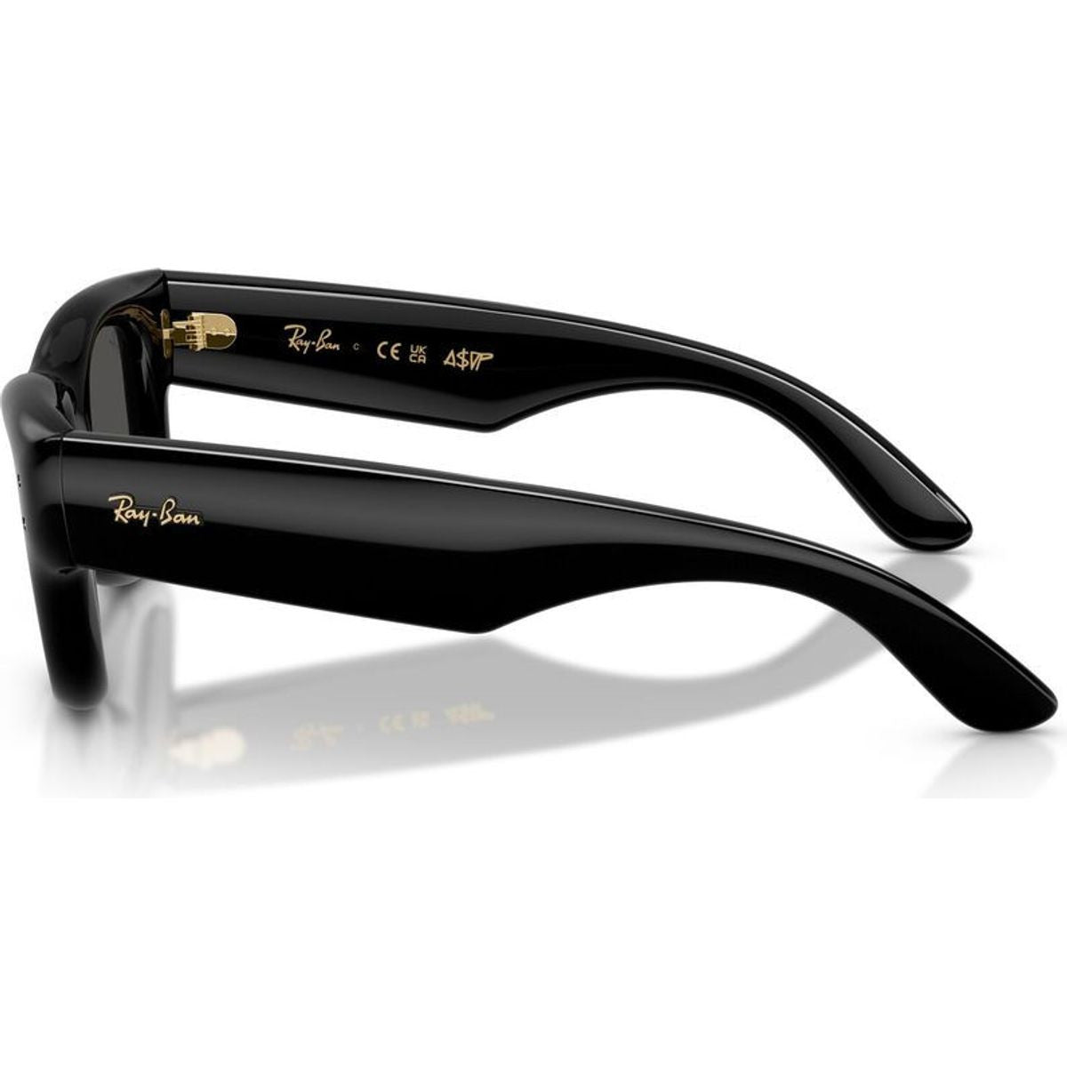 Wayfarer Puffer RB4940, Black/Ultra Black Lenses 50 Eye Size
