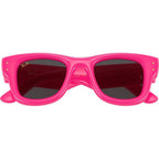 Wayfarer Puffer RB4940, Fuchsia/Ultra Black Lenses