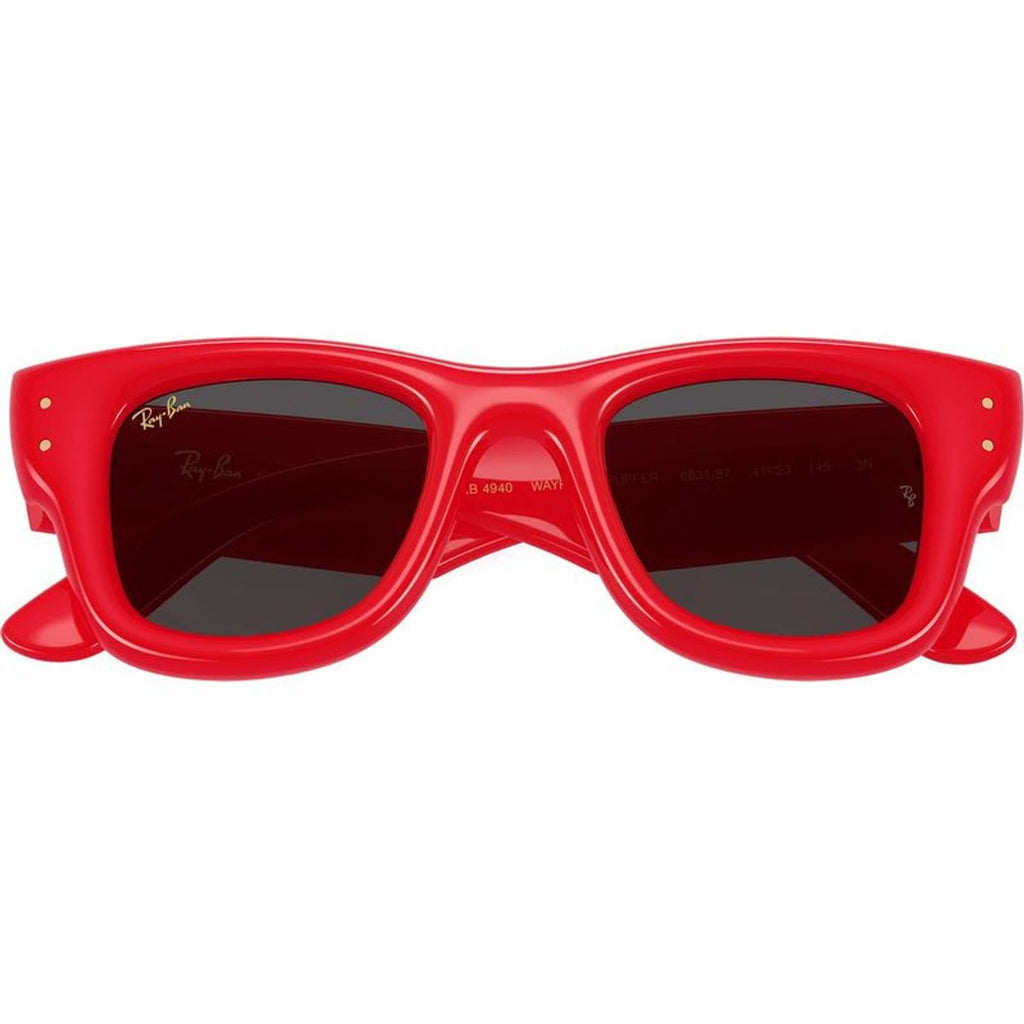 Wayfarer Puffer RB4940, Red/Ultra Black Lenses