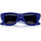 Wayfarer Puffer RB4940B, Blue and Strass/Dark Grey Lenses