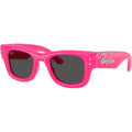 Wayfarer Puffer RB4940B, Pink and Strass/Dark Grey Lenses