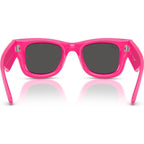 Wayfarer Puffer RB4940B, Pink and Strass/Dark Grey Lenses