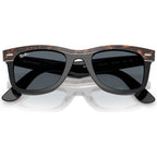 Wayfarer RB2240, Havana on Black/Blue Glass Lenses