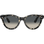 Wayfarer Way RB2241, Grey Havana/Grey Gradient Glass Lenses 54 Eye Size