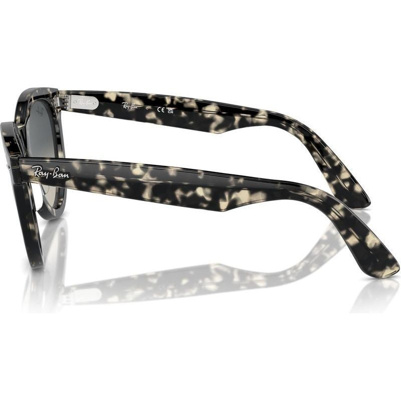 Wayfarer Way RB2241, Grey Havana/Grey Gradient Glass Lenses 54 Eye Size