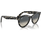 Wayfarer Way RB2241, Grey Havana/Grey Gradient Glass Lenses 51 Eye Size
