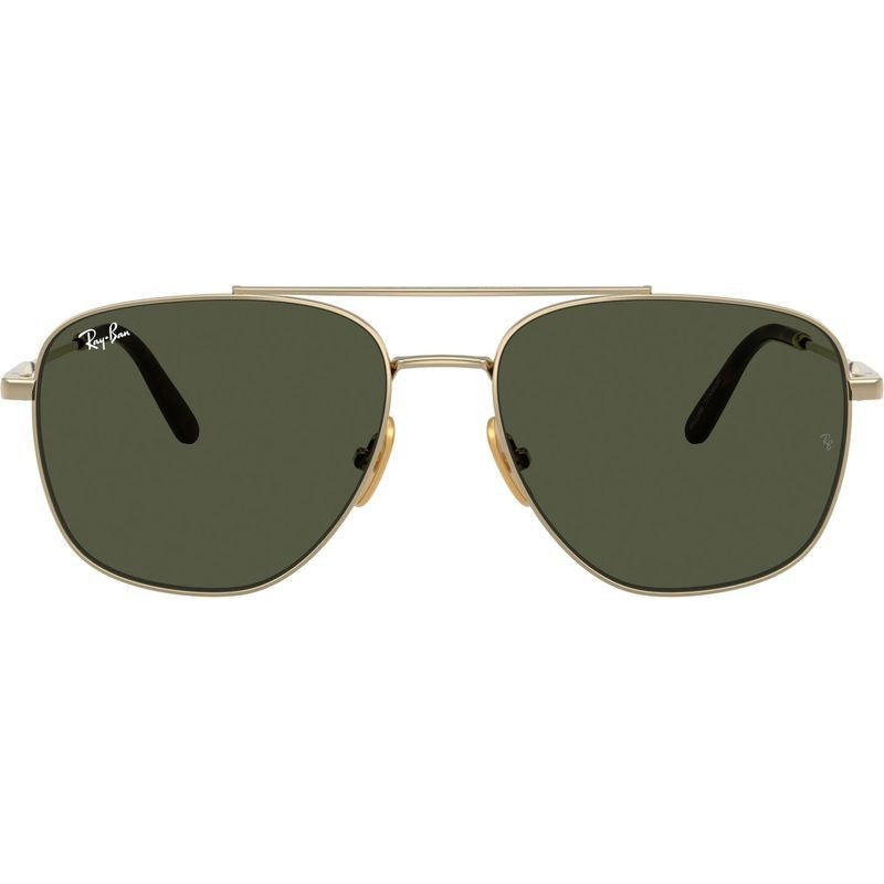 William Titanium RB8097, Arista/Green Glass Lenses