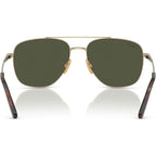 William Titanium RB8097, Arista/Green Glass Lenses