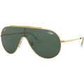 Wings RB3597, Gold/Dark Green Lenses