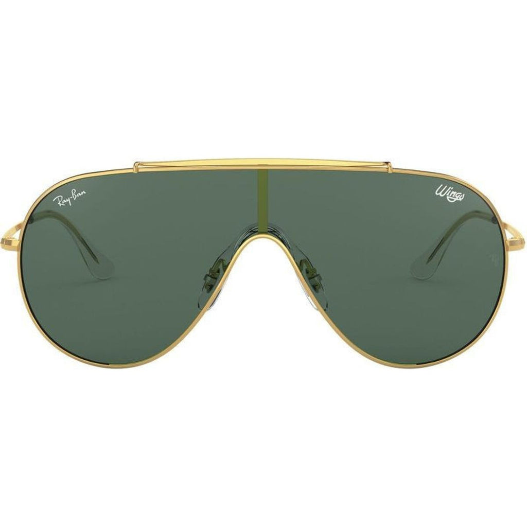 Wings RB3597, Gold/Dark Green Lenses