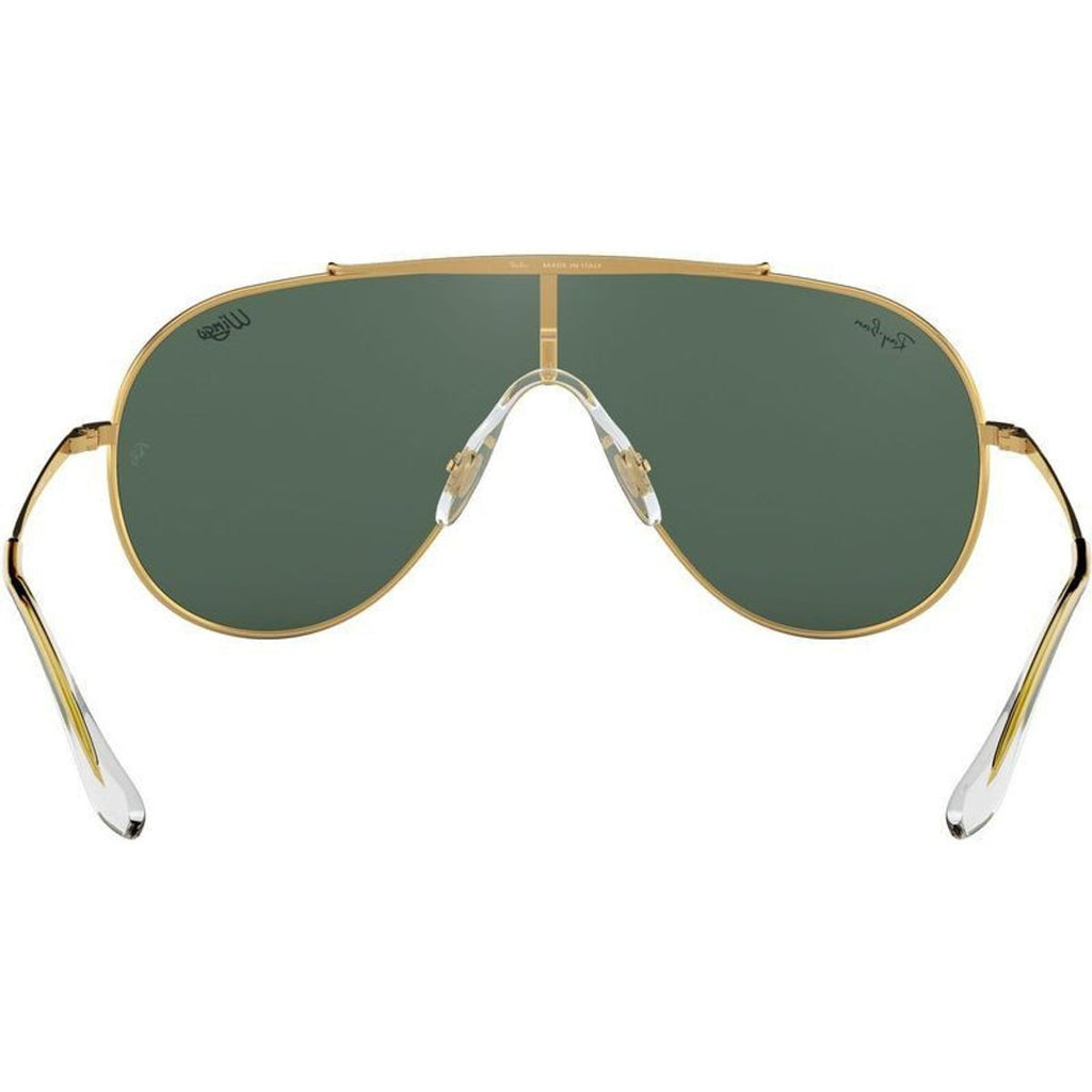 Wings RB3597, Gold/Dark Green Lenses