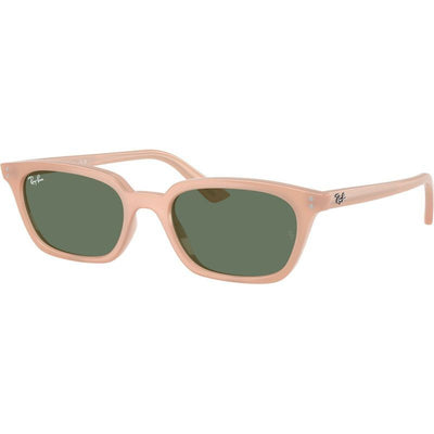 Zaya RB4456, Cloudy Natural Pink/Dark Green Lenses 53 Eye Size