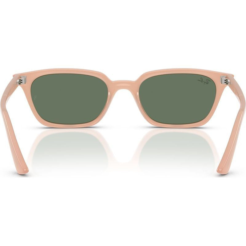 Zaya RB4456, Cloudy Natural Pink/Dark Green Lenses 53 Eye Size