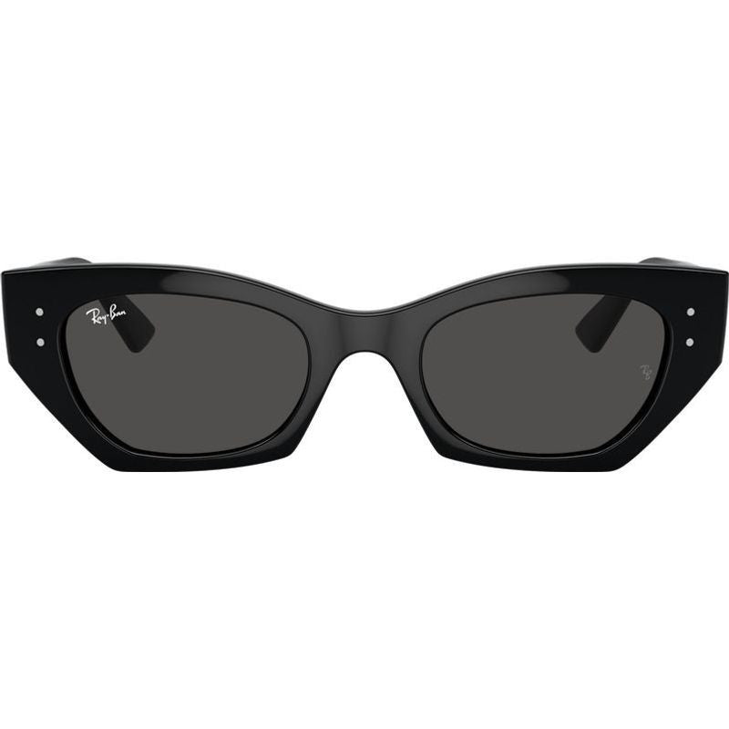 Zena RB4430, Black/Dark Grey Lenses 52 Eye Size
