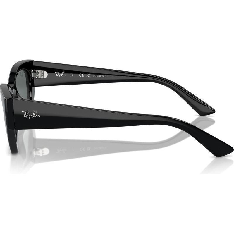Zena RB4430, Black/Dark Grey Polarised Lenses 52 Eye Size