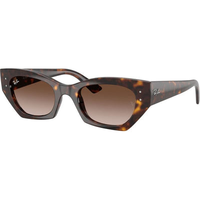 Zena RB4430, Havana/Brown Gradient Lenses 52 Eye Size
