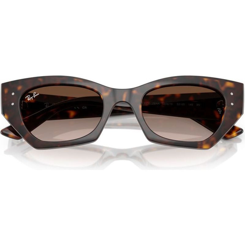 Zena RB4430, Havana/Brown Gradient Lenses 52 Eye Size