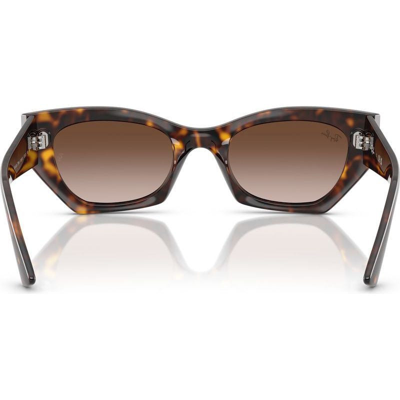 Zena RB4430, Havana/Brown Gradient Lenses 52 Eye Size