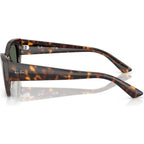 Zena RB4430, Havana/Dark Green Lenses 52 Eye Size