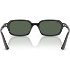 Zuri RB4455, Black/Dark Green Lenses 49 Eye Size