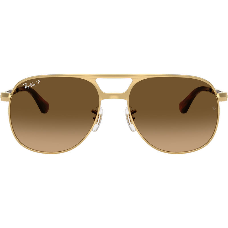 Ray-Ban Bill Max RB3793 Arista Brown Gradient Polarised Glass Front