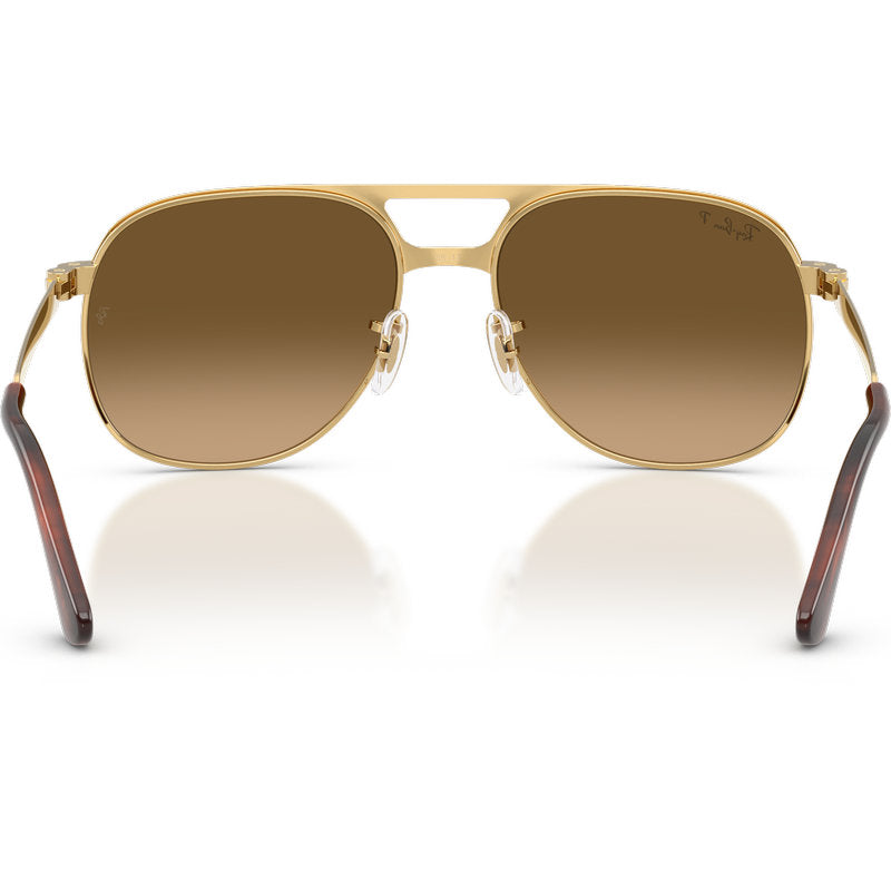 Ray-Ban Bill Max RB3793 Arista Brown Gradient Polarised Glass Inner