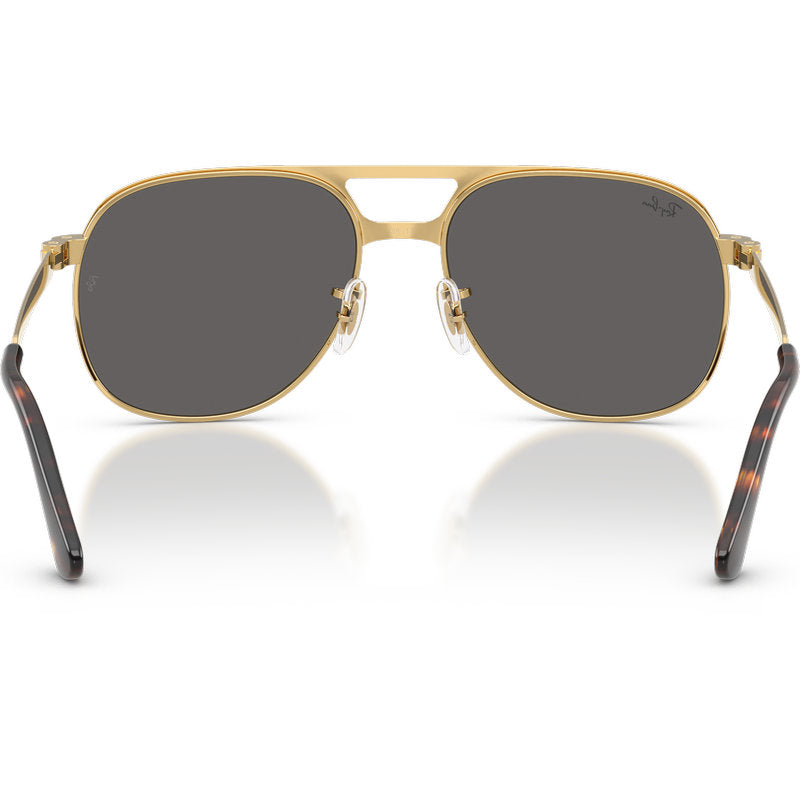Ray-Ban Bill Max RB3793 Arista Gold Mirror Glass Inner