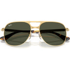 Ray-Ban Bill Max RB3793 Arista Green Glass Front2