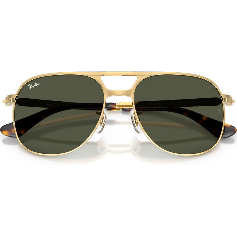 Ray-Ban Bill Max RB3793 Arista Green Glass Front2