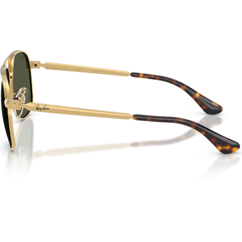 Ray-Ban Bill Max RB3793 Arista Green Glass Side
