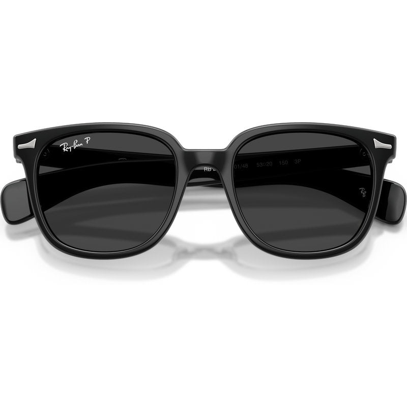 Ray-Ban Brunel II RB2235 Black Black Polarised Glass Front2