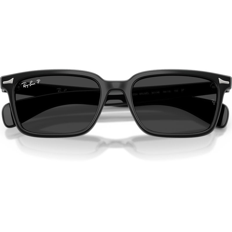 Ray-Ban Brunel RB2234 Black Black Polarised Glass Front2