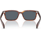 Ray-Ban Brunel RB2234 Striped Havana Dark Blue Glass Inner