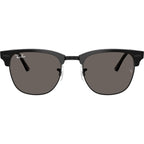 Ray-Ban Clubmaster Classic RB3016 Black on Black Grey Front