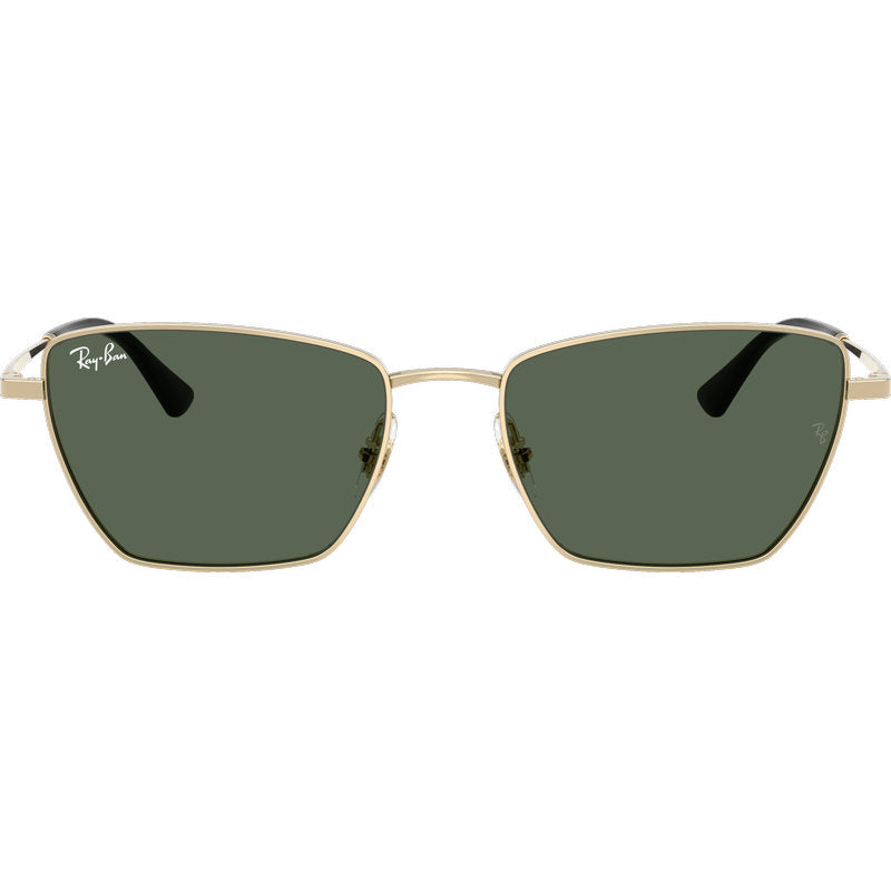 Ray-Ban Drea RB3783 Pale Gold Dark Green Front